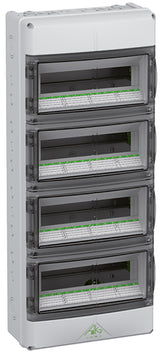 Kleinverteiler AP                                 4x14TE Kst IP65