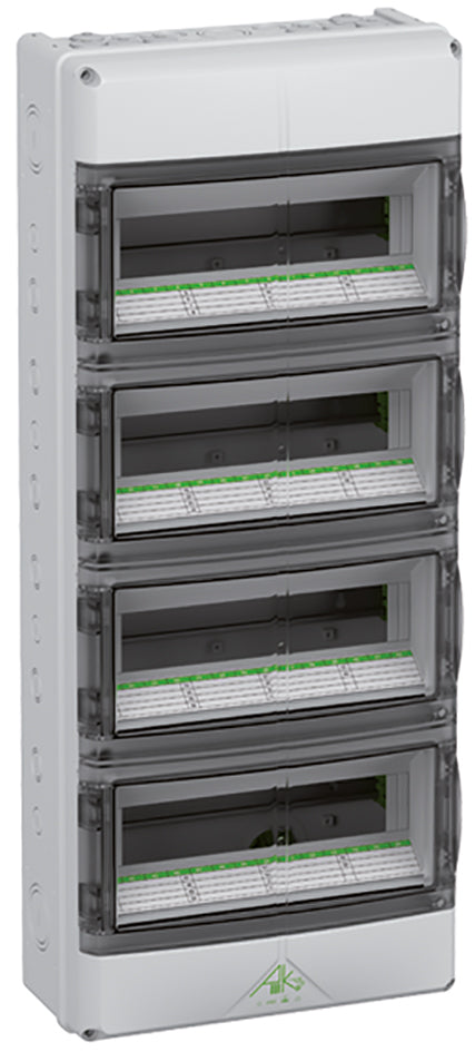 Kleinverteiler AP                                 4x14TE Kst IP65