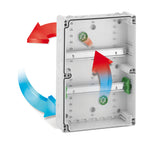 Feldverteiler AP                                  5x14TE Kst IP65