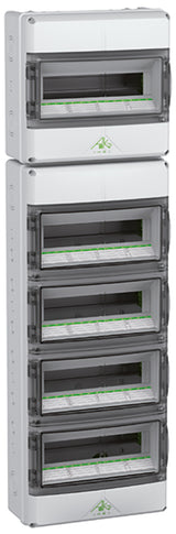 Feldverteiler AP                                  5x14TE Kst IP65