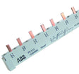 Phasenschiene 3ph                                 1050mm 16qmm 80A Stift