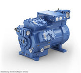 Verdichter Bock HGX 88e/3235-4S halbhermetisch, sauggasgekühlt, Esteröl