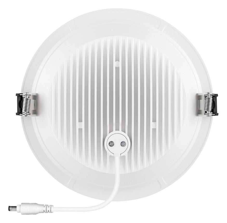 LEDVANCE LED-Einbaustrahler 25W Konv ws ALU DL  DN 200 25 W 3000 K IP44/IP20 1LE