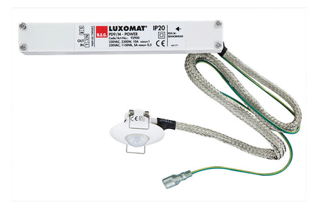 BEG Präsenzmelder 0-360° EB rws IP20 PD9-M-1C-DE Präsenzmelder fernb 2300W