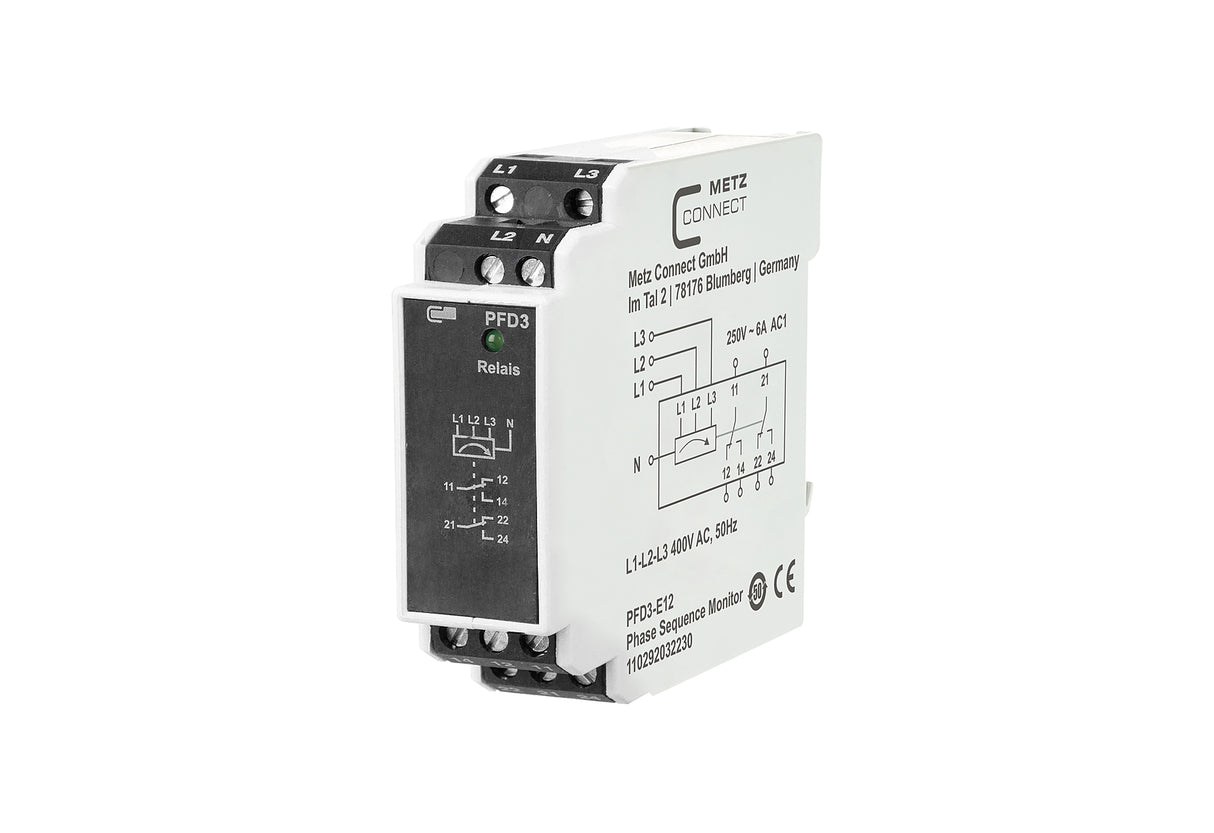 METZ CONNECT Phasenwächter AC 230-400V 110292032230 max.Ansp=0,99s