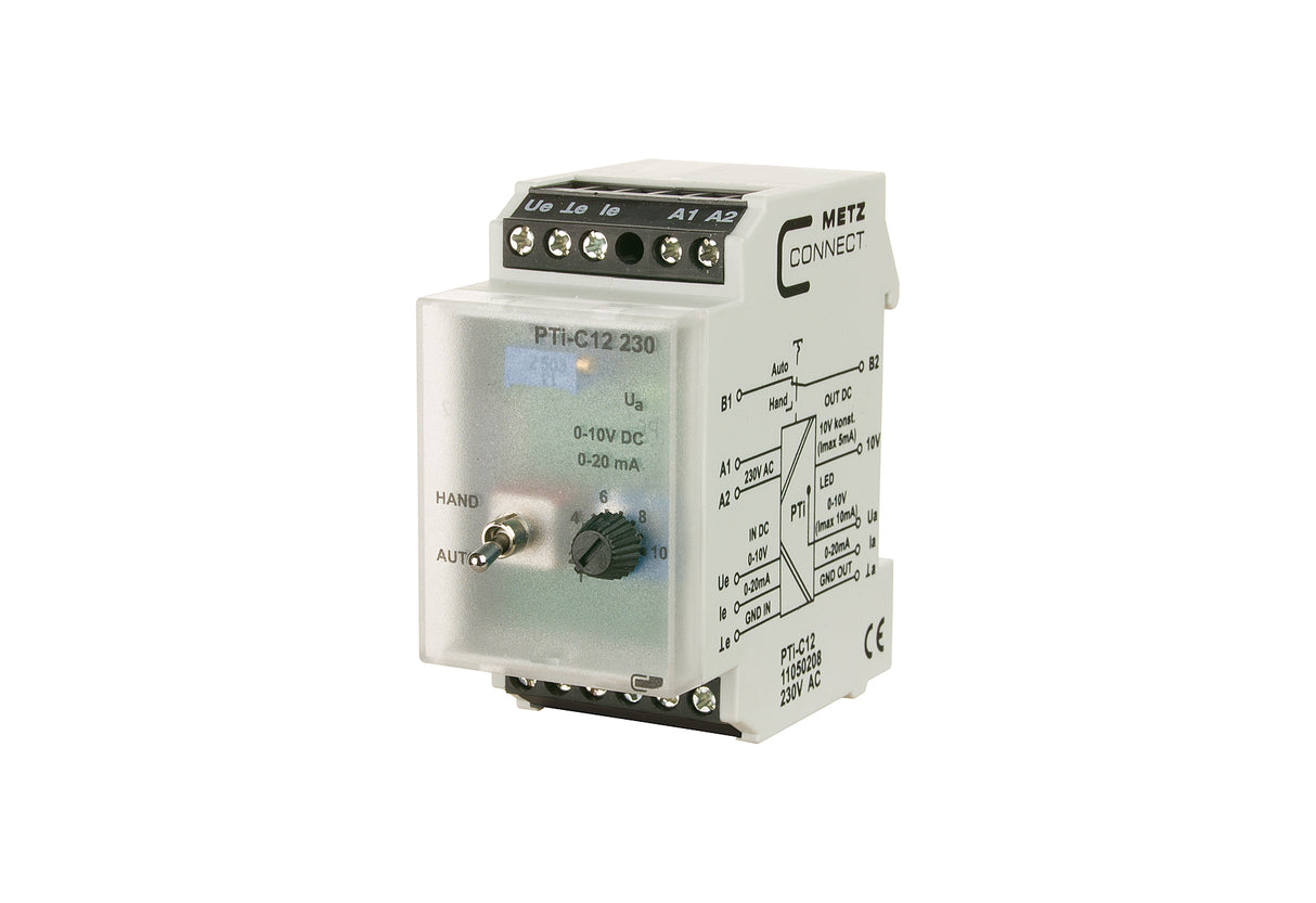 METZ CONNECT Signalumwandler, aktiv IP20 11050208 0-20 mA 0-20 mA 230V AC