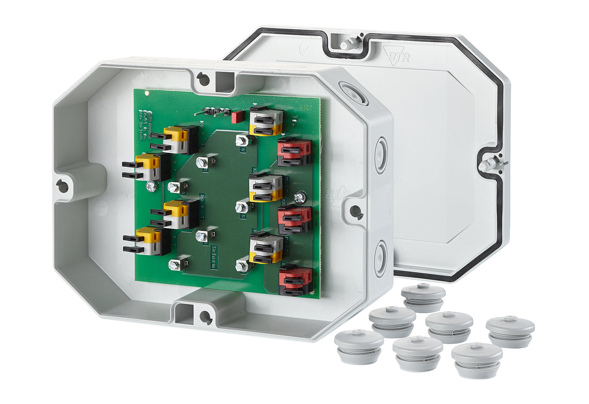 METZ CONNECT FNT-Verteilerdose kst ap gr 11056301 2DA m.AnschlLeist IP65