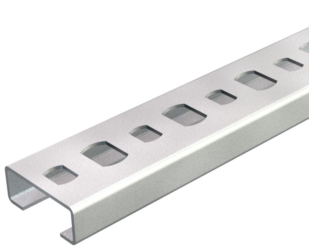 BETTERMANN C-Profilschiene ST 11mm CL2008BP1000FS 1000x20x8mm D0,75mm