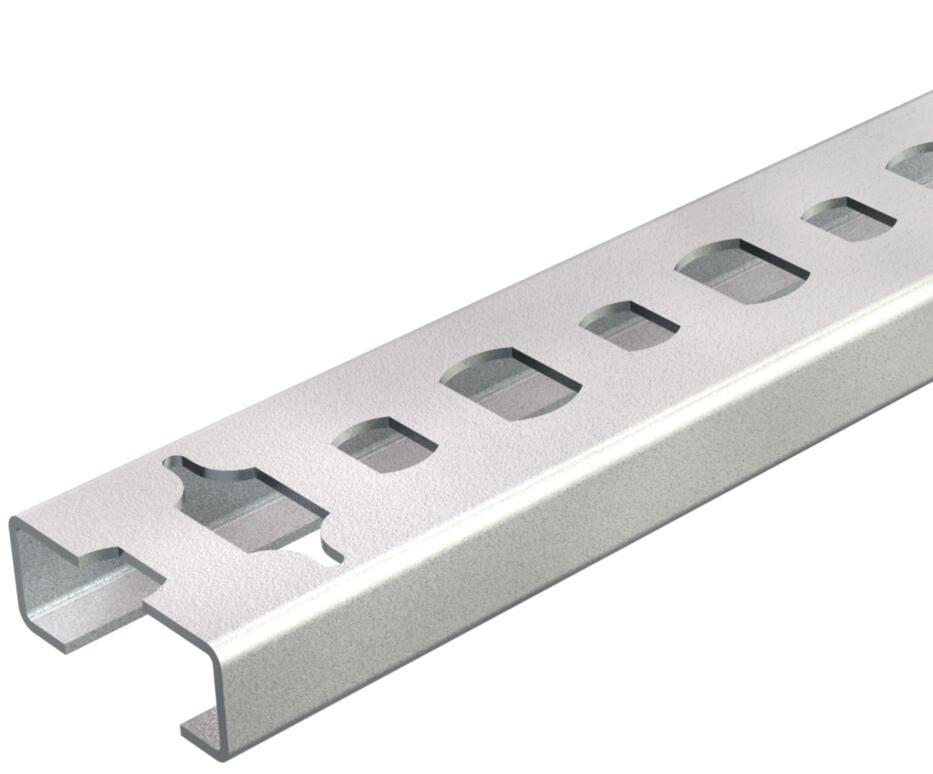 BETTERMANN C-Profilschiene ST 11mm CL2008BP2000BK 2000x20x8mm D0,75mm