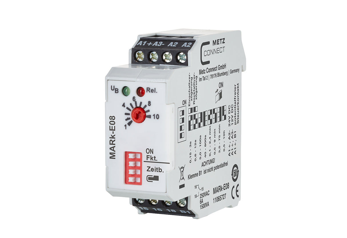 METZ CONNECT Zeitrelais 24V/AC 0.15s-10h 11065727