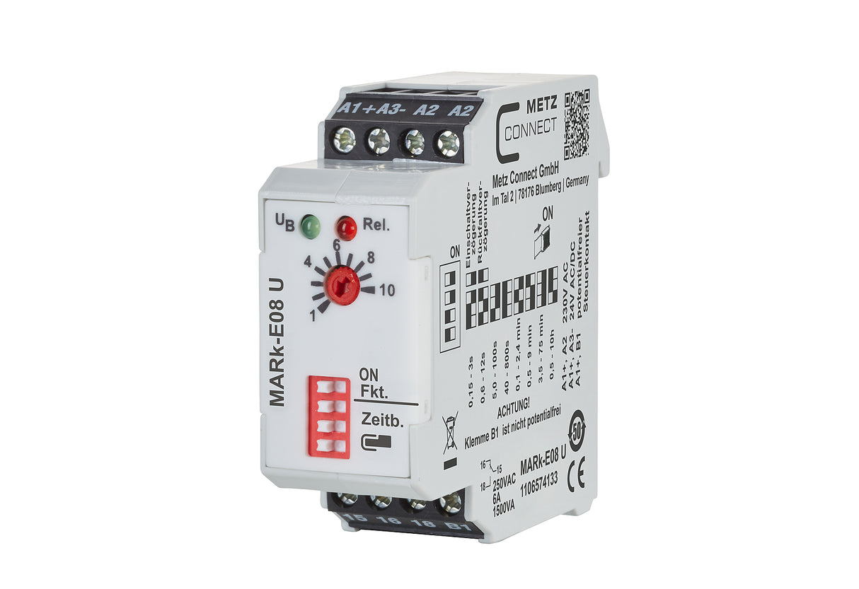 METZ CONNECT Zeitrelais 24-230V/AC 1106574133 0.15s-10h ansprVerz