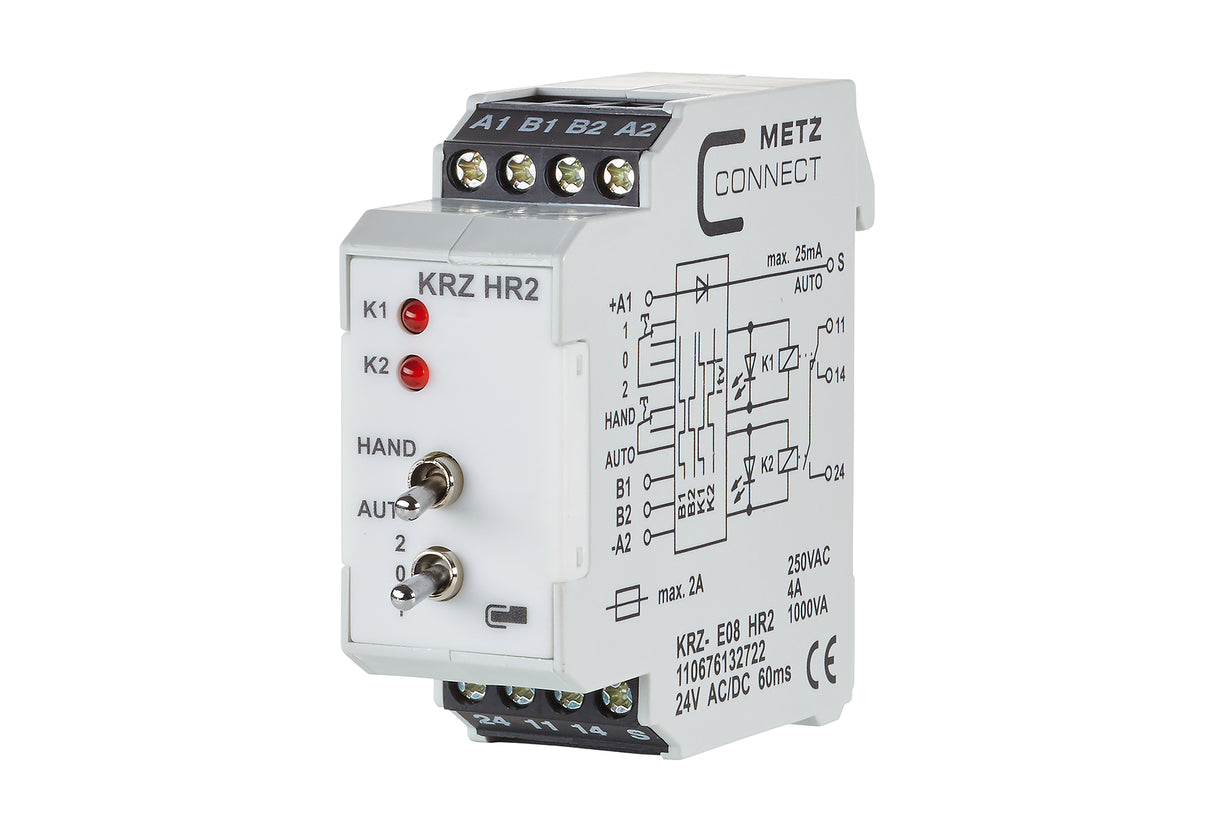 METZ CONNECT Motorsteuergerät 4-6A IP20 110676132722 24V/50Hz 24V/DC 50-60Hz