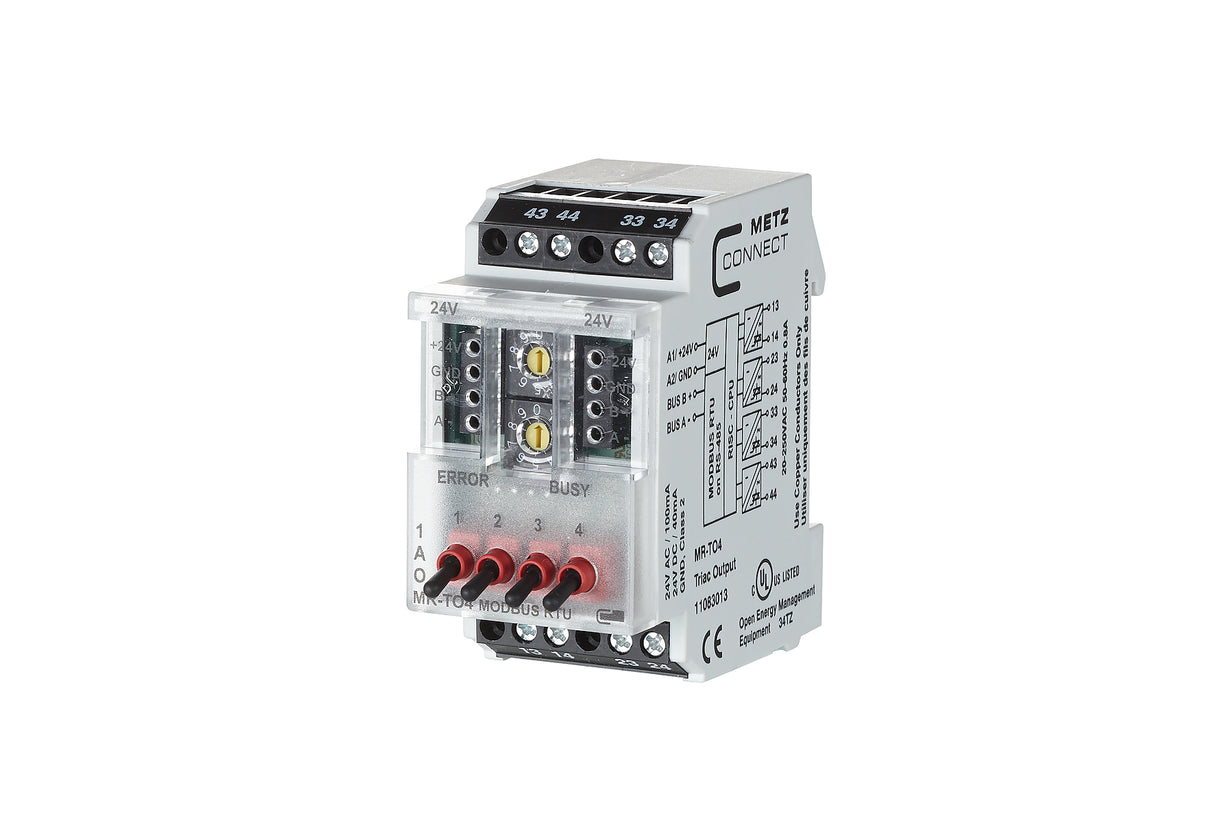 METZ CONNECT Kombi I/O Gerät REG 4Eing 11083013 LED