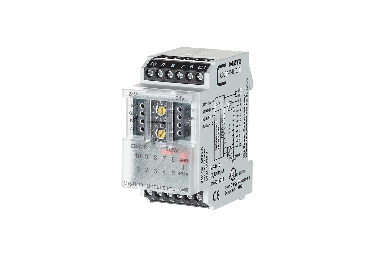 METZ CONNECT Kombi I/O Gerät REG 10Eing 1108311319 LED