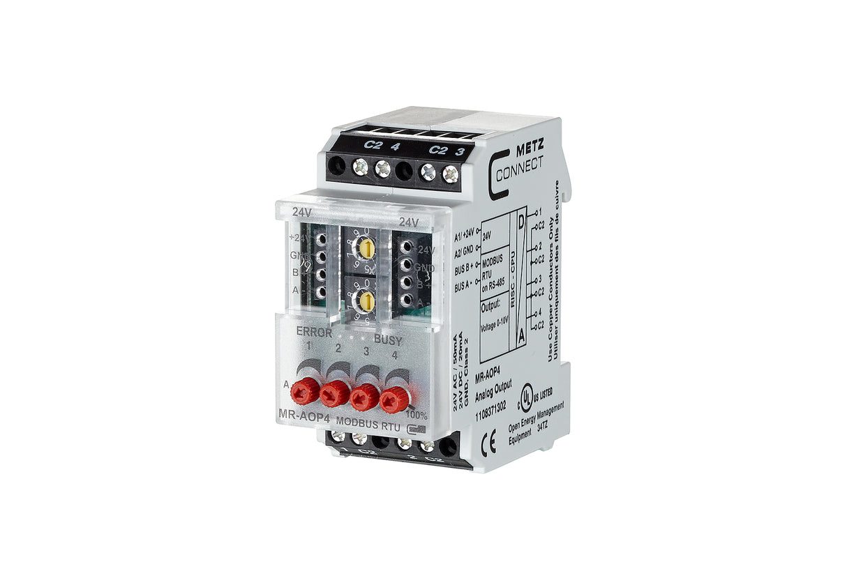 METZ CONNECT Kombi I/O Gerät Modbus REG 1108371302 LED