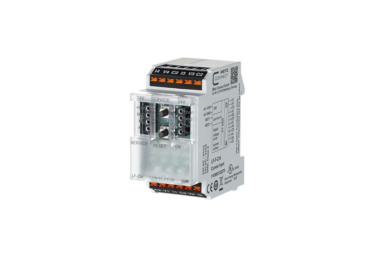 METZ CONNECT Analogeingang LON REG 4f 110860133270 Spg Strom