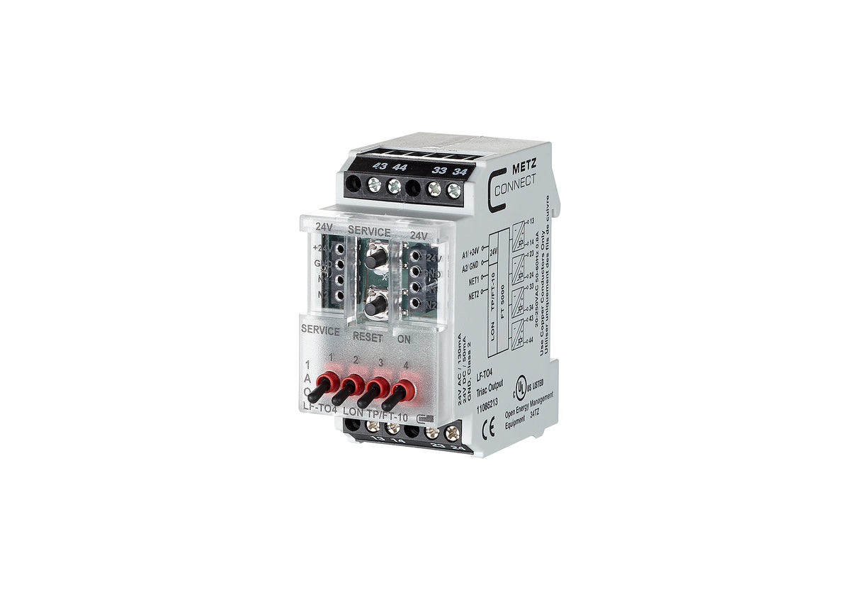 METZ CONNECT Kombi I/O Gerät LON REG LED 11086213 4Ausg Handbedien
