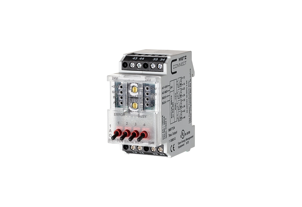 METZ CONNECT Kombi I/O Gerät BACnet REG 11088013 4Eing LED