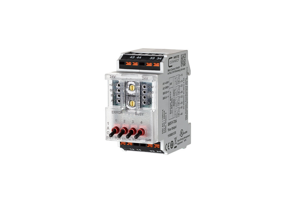 METZ CONNECT Schaltaktor REG 2TE 4f 0,8A 1108801370 24V Handbedien