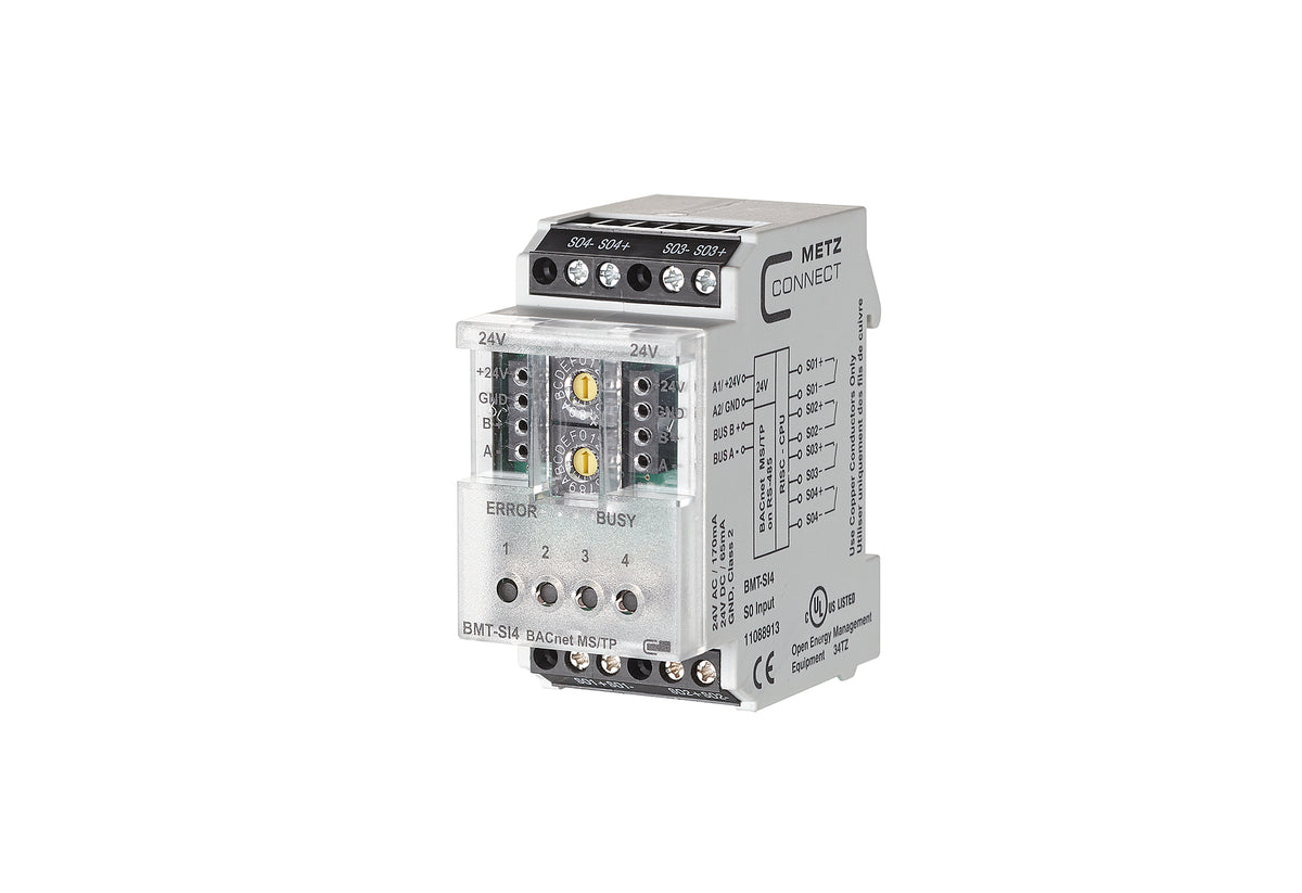 METZ CONNECT Kombi I/O Gerät BACnet REG 11088913 LED