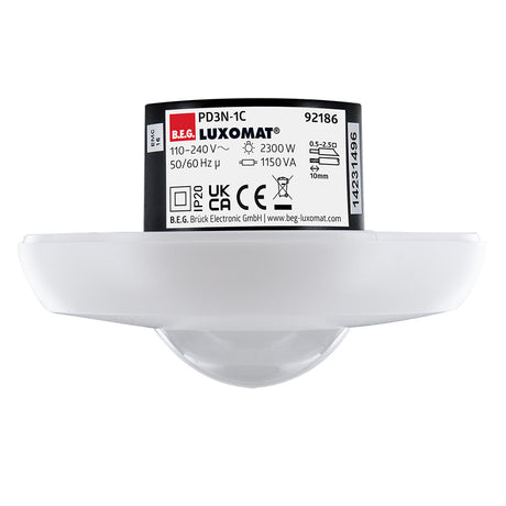 Bewegungsmelder UP 360°                           110-240V rws glz IP20