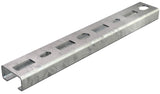 BETTERMANN C-Profilschiene ST 16mm CM3015P1000FT 1000x30x15mm D1,5mm