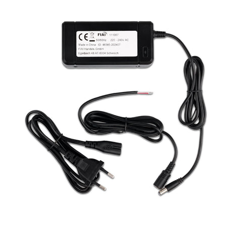 Trafo 24V/DC, 0-60W, mit Rundstecker und Flachstecker