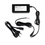 Trafo 24V/DC, 0-60W, mit Rundstecker und Flachstecker