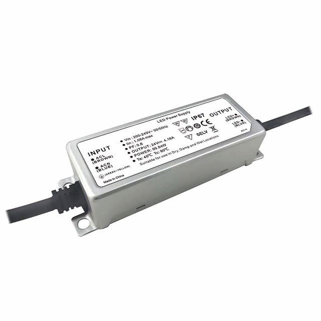 LED Trafo 24V/DC, 0-100W, IP66, Powersync