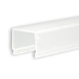 Abdeckung eckig, frosted mit ca. 75% Transmission, clipsbar, geeignet für Profilserie: WING/XWAY, (1 Stück = 2 Meter)