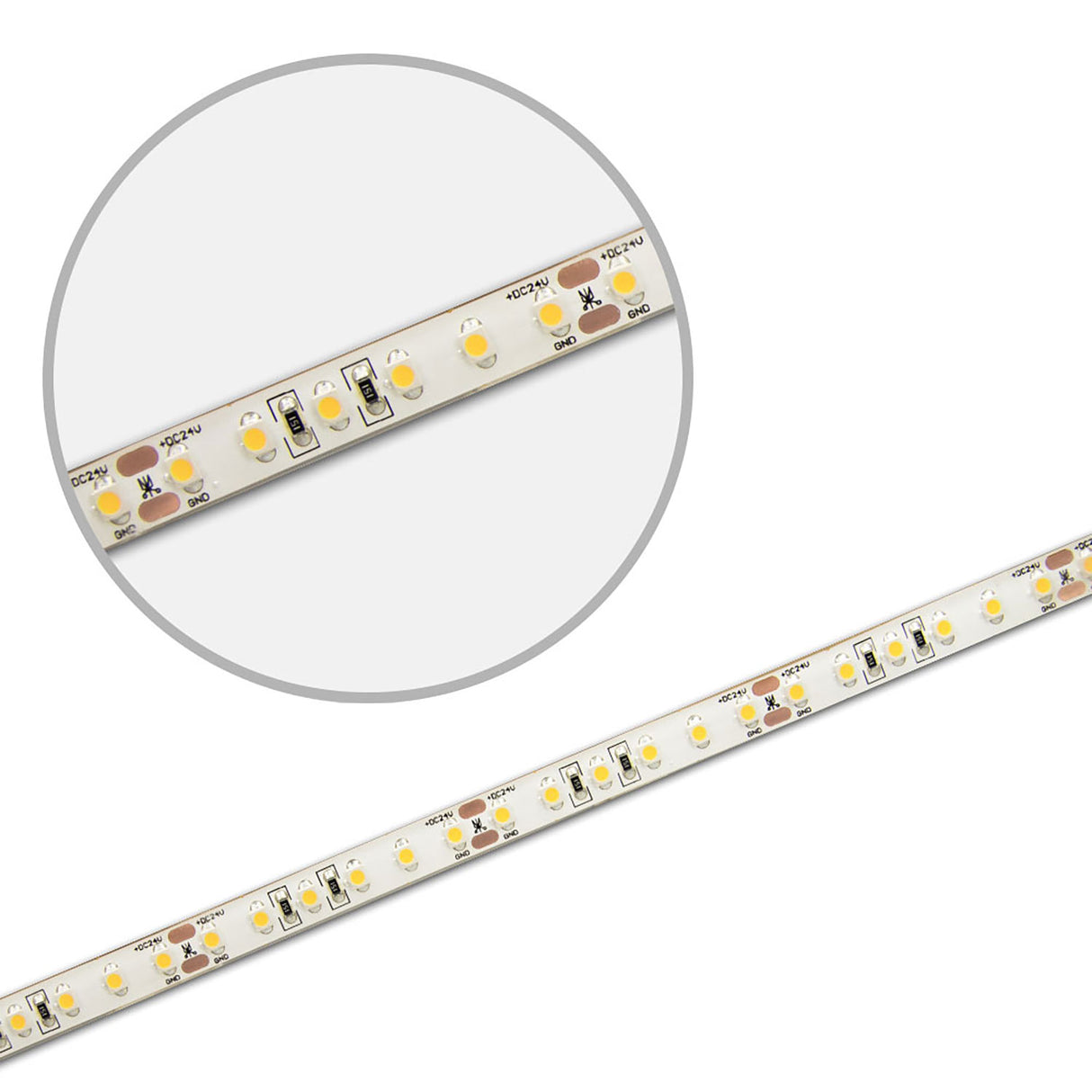 LED AQUA860 Flexband, 24V DC, 10W, IP68, 6000K, 5m Rolle, 120 LED/m