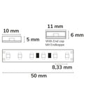 LED AQUA860 Flexband 24V DC 10W IP68 6000K 5m Rolle 120 LED/m - Beleuchtung