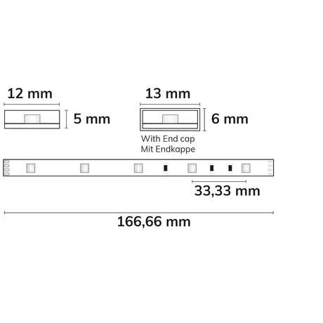 LED AQUA-RGB Flexband 24V DC 7,2W IP68 5m Rolle 30 LED/m - Beleuchtung