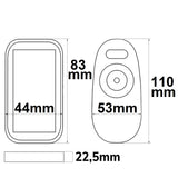 Wireless Touch RGB PWM-Dimmer mit Funk-Fernbedienung 2.4GHz 12-24V DC 3x4A - Beleuchtung