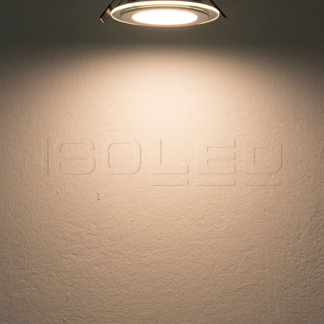 LED Downlight 8W Glas seitlich abstrahlend warmweiß - Beleuchtung