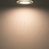 LED Downlight, 8W, Glas, seitlich abstrahlend, warmweiß