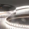 Trennstelle: 50mm mit je 6 SMD | Pitch (Lichtpunkt Mitte-Mitte): 8,33mm | 1 Einheit (Rolle) = 5m | max. Flexbandlänge pro Einspeisung: 5m | Längentoleranz + Wärmeausdehnung: 1% | erforderliche Kühlmasse min. 75 gr/m | inkl. 3M 300LSE Klebeband | Untergrund vor dem Ankleben reinigen und entfetten! Nicht wieder ablösen! | Es passen die Verbinder der Gruppe: C2-210 / K1-210 / K2-210 | BESONDERHEIT: Anschlusskabel einseitig