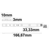 LED SIL-RGB Flexband 24V DC 7,2W IP66 5m Rolle 30 LED/m - Beleuchtung
