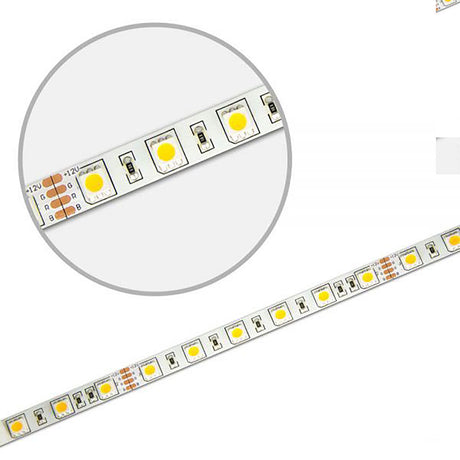 LED SIL-RGB Flexband, 24V DC, 14,4W, IP66, 5m Rolle, 60 LED/m