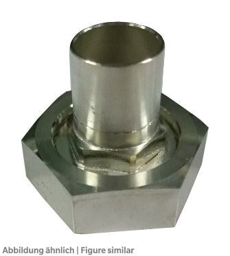 Rotalockadapter 1-3/4"-12x22mm 7/8" löt gerade, Mutter SW50, Körper SW42