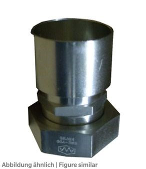 Rotalockadapter 1-3/4"-12x28mm 1-1/8"löt gerade, Mutter SW50, Körper SW42