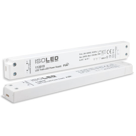 LED Trafo 24V/DC 0-30W ultraslim SELV - Beleuchtung