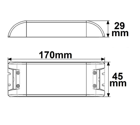 LED Trafo 12V/DC 0-70W SELV - Beleuchtung