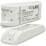24 V/DC LED Netzteil mit MM-Zeichen - ideal für direkte Montage auf normal entflammbaren Oberflächen wie z.B. Holz. Geschützt gegen Überstrom, Kurzschluss, Übertemperatur. Temperaturbereich: -20°C bis +50°C (tc=90°C). Kennzeichen: SELV , MM , Schutzklasse 2, IP20