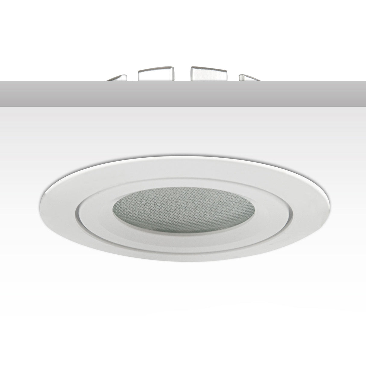 LED Einbaustrahler, weiß, 8W SMD, 120°, rund, warmweiß, dimmbar