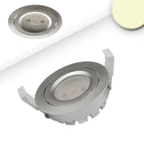 Bessere Farbwiedergabe durch CRI >82, Prismatische Abdeckung, externer steckbarer Trafo: 85x40x26mm (180mA/9-24V DC)