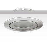 LED Einbaustrahler silber 8W SMD 120° rund warmweiß dimmbar - Beleuchtung