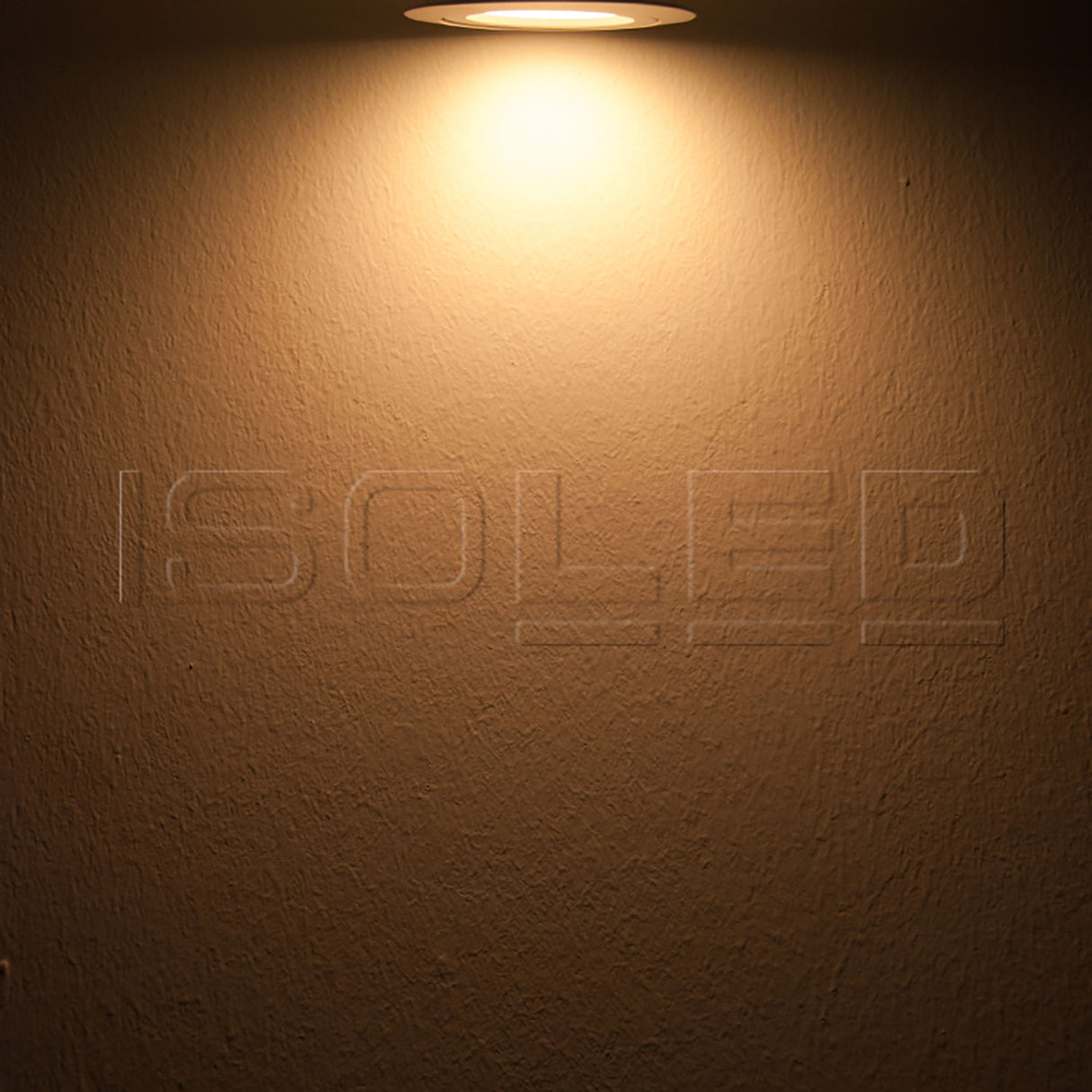 LED Einbaustrahler, silber, 8W SMD, 120°, rund, warmweiß, dimmbar