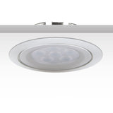 LED Einbaustrahler silber 8W 72° rund warmweiß dimmbar - Beleuchtung
