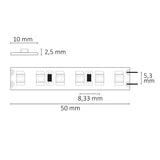LED SIL840 Flexband 24V DC 9,6W IP20 4000K 5m Rolle 120 LED/m - Beleuchtung
